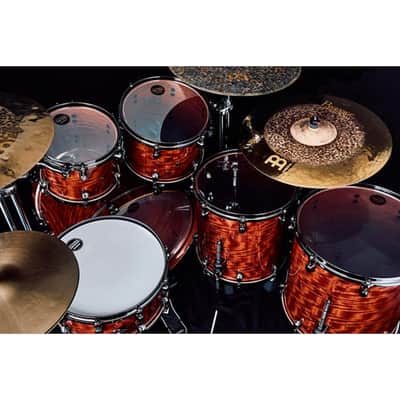 Tama Starclassic Bubinga 5-Piece Shell Pack - Gloss African Cherry image 3