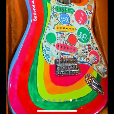 Immagine Fender George Harrison Rocky Stratocaster 2022 - Hand painted - 2
