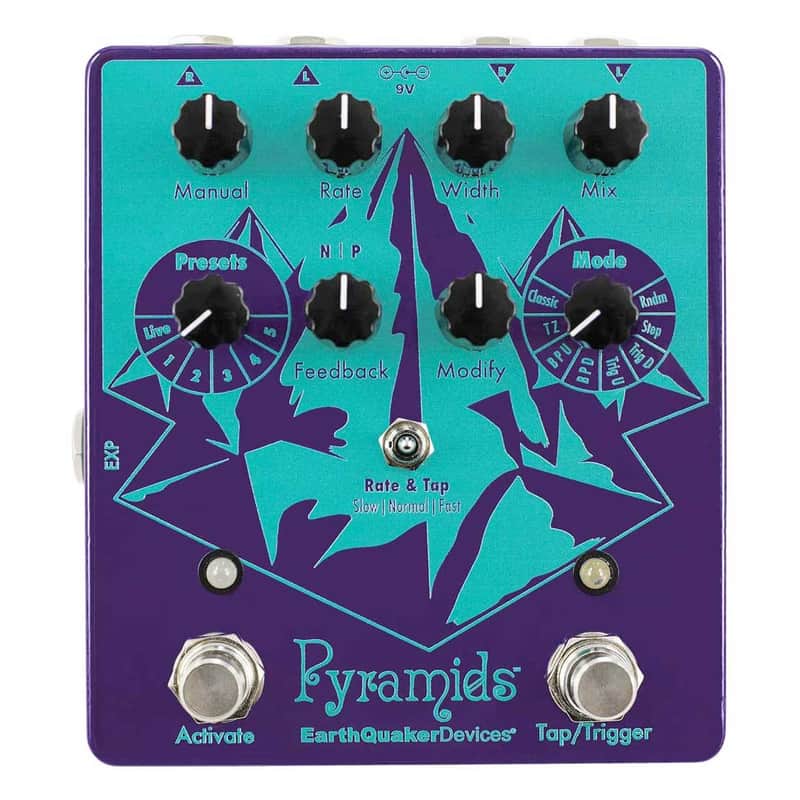 Earthquaker Devices Pyramids Stereo Flanging Device image 1