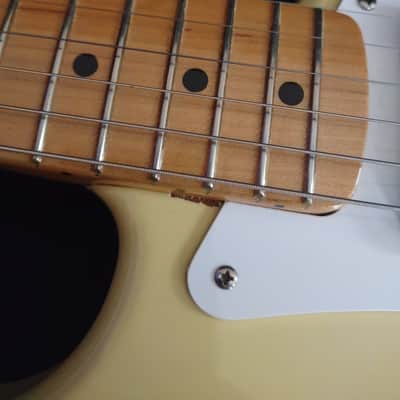 1989 Fender American Vintage '57 Stratocaster-Vintage White image 6