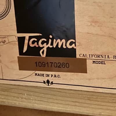 Tagima California EQ Steel Medium Jumbo Cutaway Acoustic Guitar - Black image 3