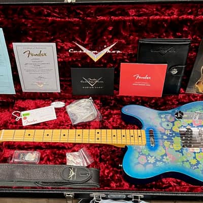Fender Telecaster Custom Shop Vintage Custom 1968 - Blue Flower image 2