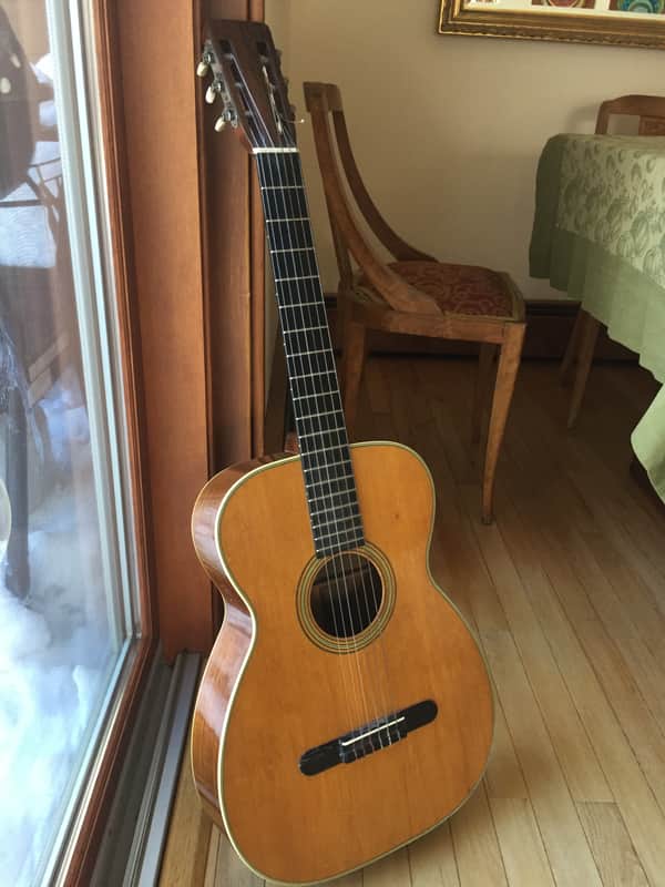 1958 MARTIN 00-28G 1958  Brazilian Rosewood Classical Guitar image 1