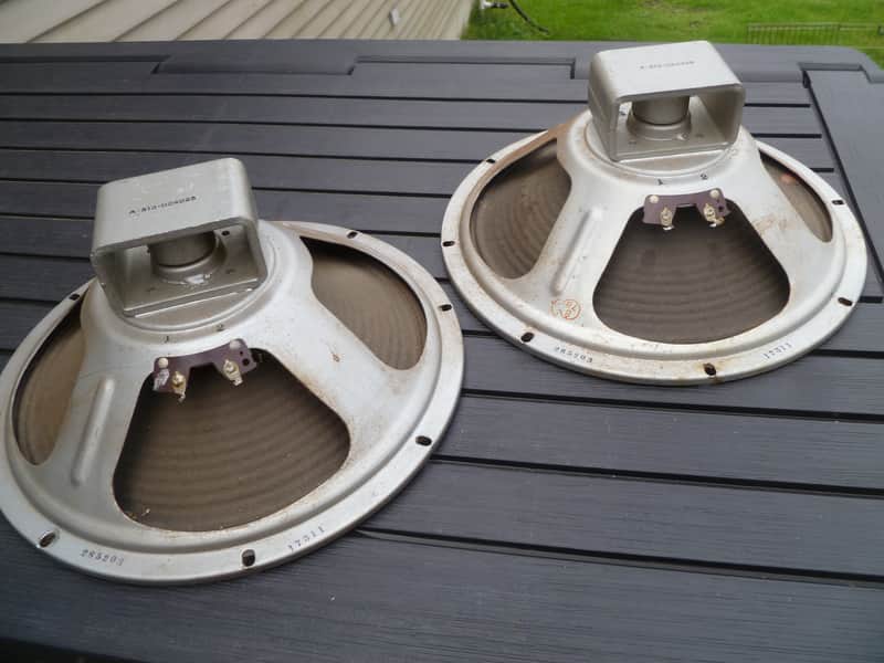 Pair 1962 Rola Alnico 12" Speakers / 8 ohm image 1
