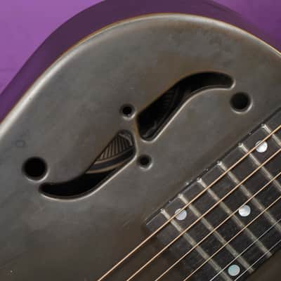 2014 National NRP Steel 12-Fret Resonator Guitar (VIDEO! Fresh Work, Ready) image 6