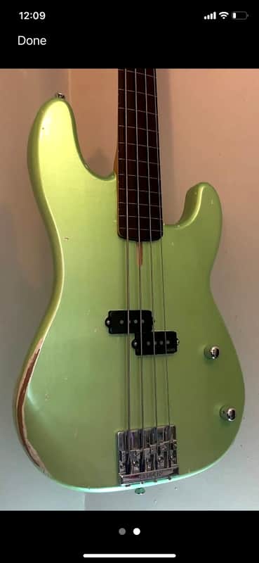 P Bass  BODY RELIC nitro lacquer ALDERwood Back routed YOUR CHOICE ofCOLOR  by JVGuitars ORDER YOURS image 1