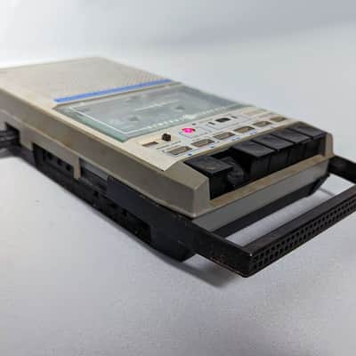 General Electric 3-5158A Portable Computer Program Data Recorder / Tape Cassette Player image 5