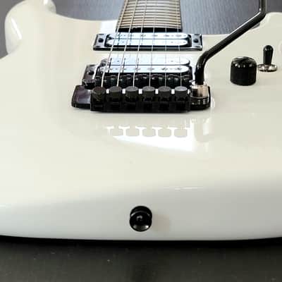 Rare Fernandes FST Lightning White MIJ Japan FR Set-neck image 5