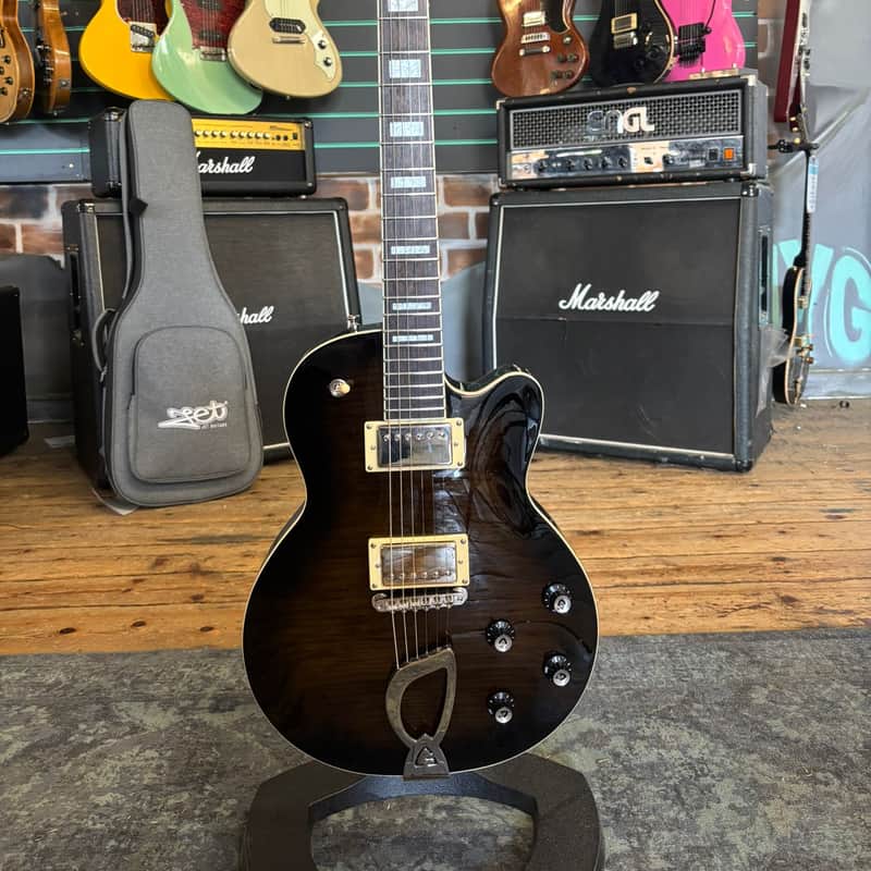 2022 Guild Aristocrat Transparent Black Sunburst
