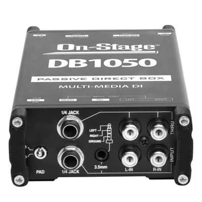 On-Stage DB1050 Passive Multimedia DI Box image 1