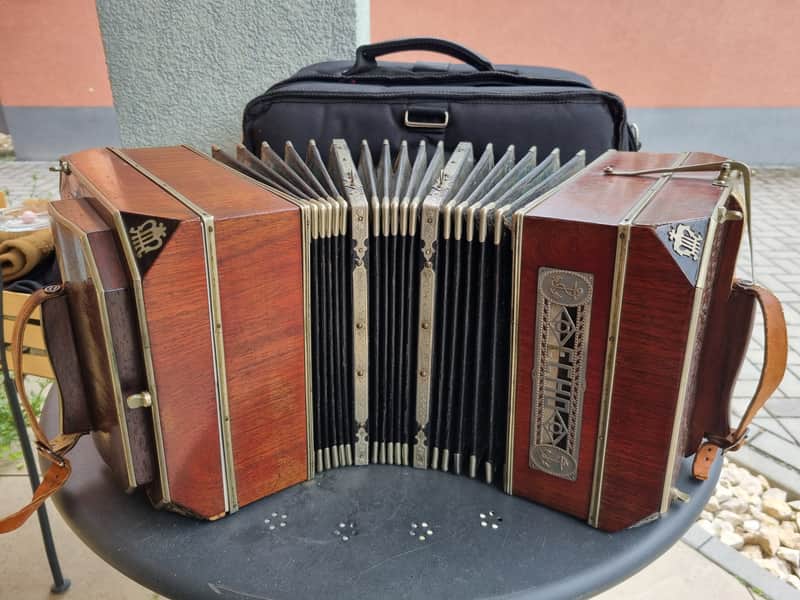Bandoneon Bandonion ELA ECHO 142 tönig Tango rheinische Tonlage image 1
