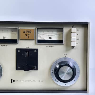 (Rare) ETO PA-77 HF Linear Power Amplifier PA-77 PA77 Vintage image 4