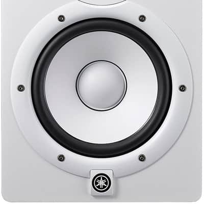 Yamaha HS7W 7-Inch Powered Studio Monitor Speaker, White