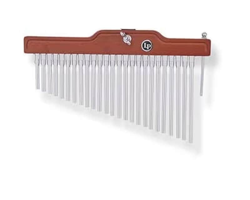 Mint Latin Percussion LP449 Studio Series Single Row 25-Bar Solid Bar Chimes - Natural/Chrome image 1