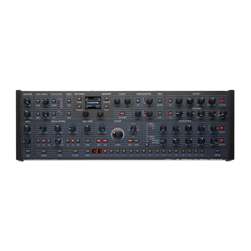 Oberheim TEO-5 5-Voice Desktop Analog Synthesizer Module with 64 Step Sequencer image 1