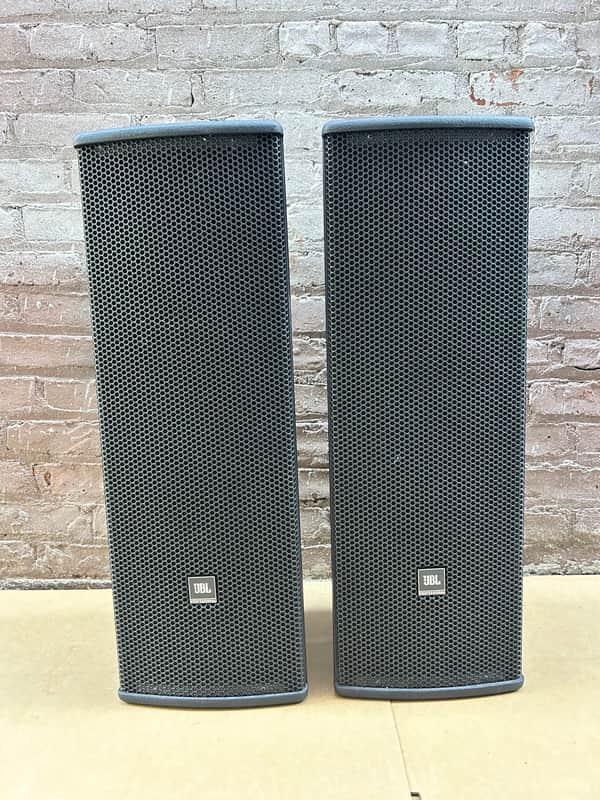 JBL AC28/95 Compact 2-Wal Professional Installation Speakers Pair Black – Made in Mexico image 1