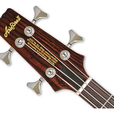 Aria Pro II SB-700 4-String Bass Guitar - Walnut image 4
