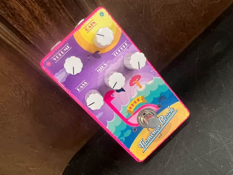 KHDK Electronics Flamingo Beach PINK Overdrive MINT image 1