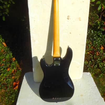 Gibson Epiphone Jazz Bass Guitar, 1993,  Black,  Very Clean image 8