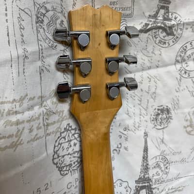 1990’s Samick SG-21 F Flame Maple Top Vintage Sunburst Finish RARE! image 3