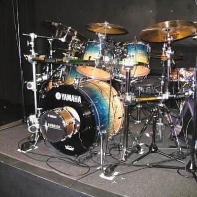 David Garibaldi’s Tower of Power 2009 Yamaha Phoenix 8 Piece Drum Set. Signed, Extras, Authenticated. image 4