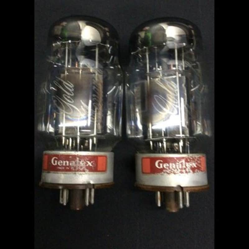 NICE PAIR GENALEX KT88 UK Gold Monarch VINTAGE Amp Vacuum Tubes TESTED O.9787 image 1