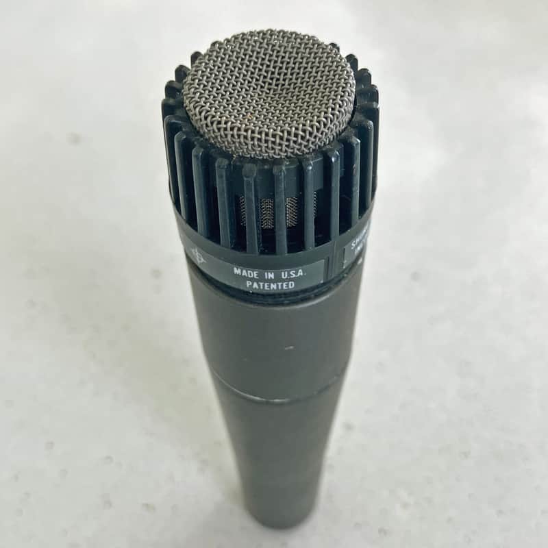 Vintage Shure SM57 - Rare 1980s Unidyne III - Made in U.S.A.