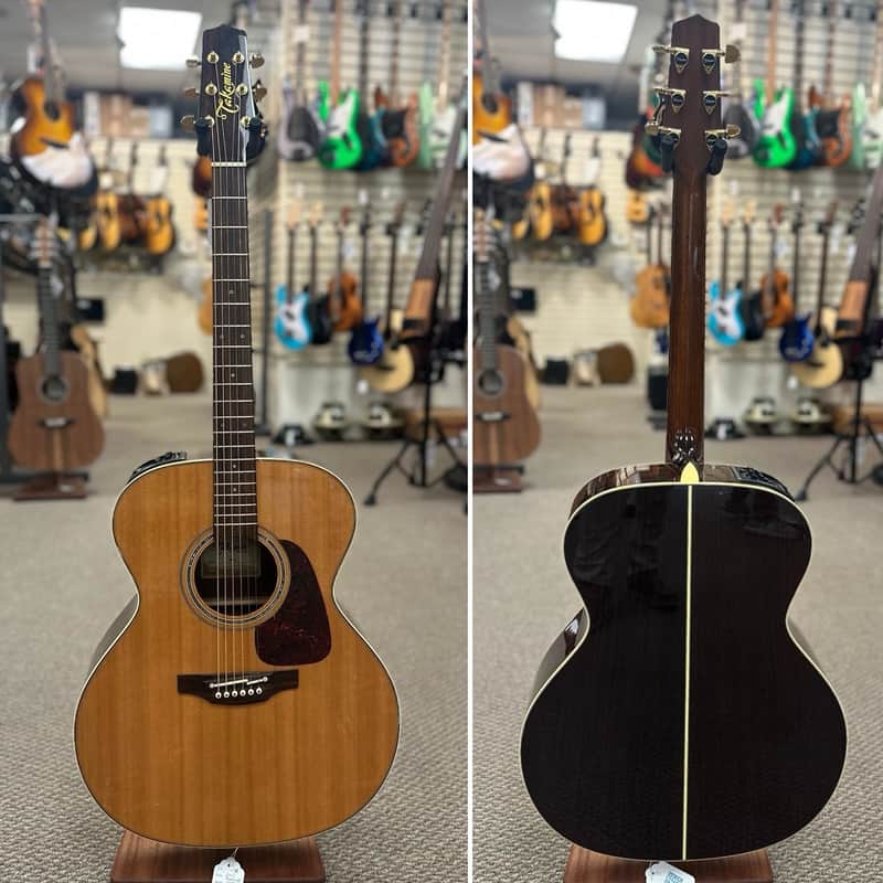 2012 Takamine P5J Pro Series Acoustic/Electric Guitar w/ Case - Natural image 1