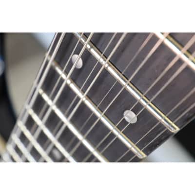 Washburn Wing Series Hawk 12 H12TB-U 12-String Electric Guitar – Trans Black – New image 14