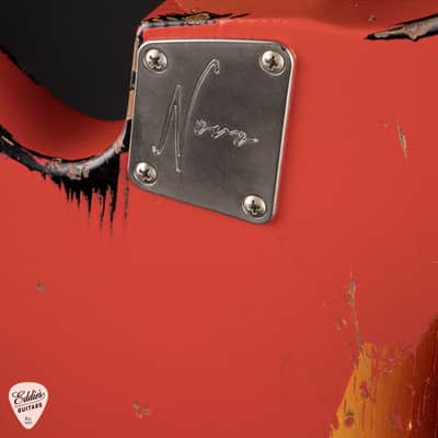 Novo Serus T - Fiesta Red over '64 3-Tone Burst image 11