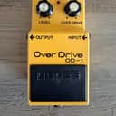 Boss OD-1 Over Drive (Black Label) 1977 - 1985 - Yellow