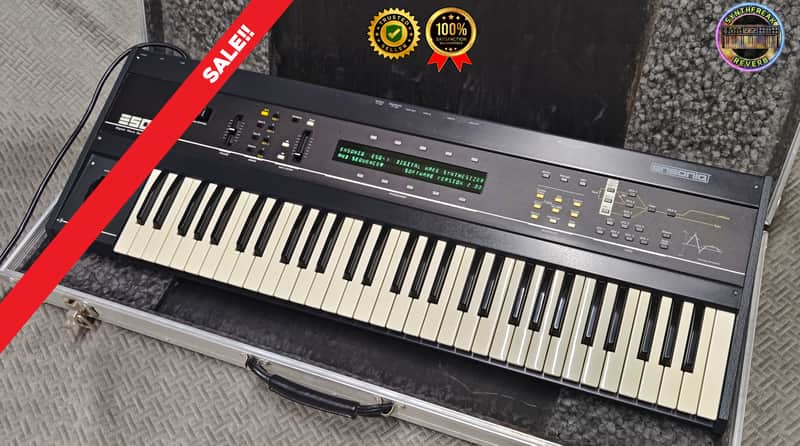 Ensoniq ESQ-1 Wave Synthesizer✅RARE from ´80s✅ Professional Synthesizer✅ Cleaned & Full Checked ✅ image 1