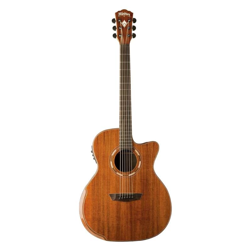 Washburn G55CE Comfort Grand Auditorium Acoustic Electric Guitar (Koa) *USA Small Business* image 1