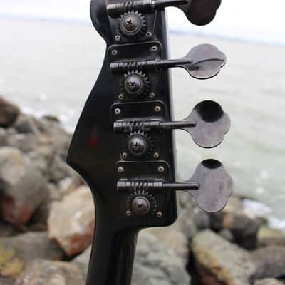 Fender  P-J Bass (Precision Jazz Special) Japan Duff PJ-555 JV  1984  Black image 20