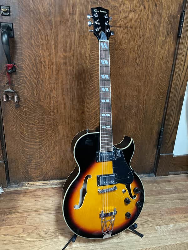 Glen Burton GE775 TS Chicago Maple Neck Jazz Box Guitar image 1