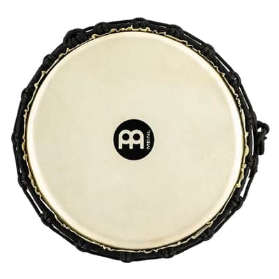 Meinl HDJ3-M Rope Tuned Headliner Series Wood Djembe (Black River Series) - 10" image 4
