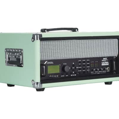 Gator Cases GR-RETRORACK-4SG Vintage Amp Vibe Rack Case – 4U Seafoam Green image 3