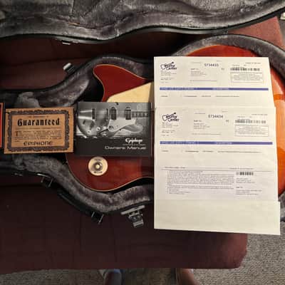 Epiphone Les Paul Traditional Pro III Plus 2018 - 2019 - Desert Burst image 9