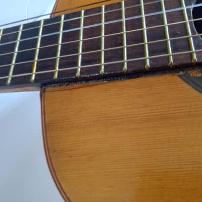 Mystery History Guitar Old guitar2 1940-1955 - Natural image 7