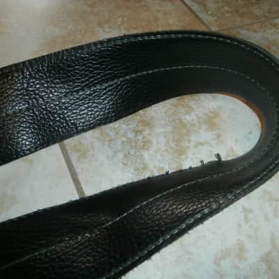Vintage 1960's Ace-Style Guitar Strap! Metal Buckle! Red, White, and Blue! image 7