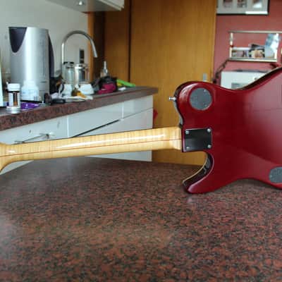 1994 Guild Crossroads CR-01 Trans Red USA Rare #75 of 97 Very Good Condition w/ OHSC image 11