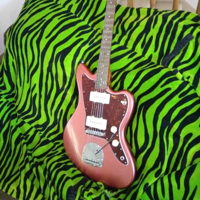 Custom Jazzmaster Tribute - Sparkling Burgundy Relic w/ Soul to Burn image 15