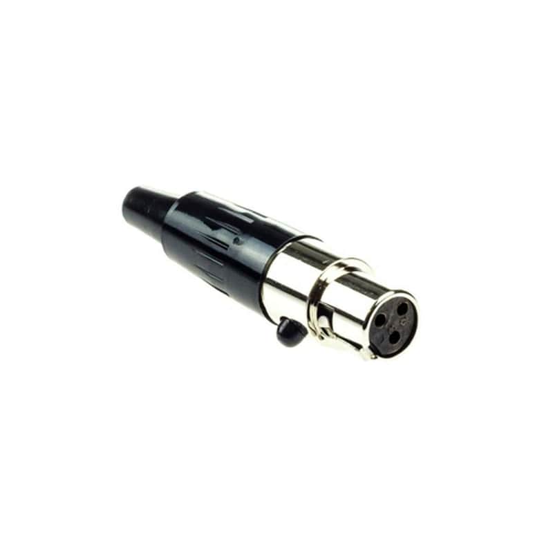 AVLgear ATPT-TA3F 3-Pin Mini-XLR TA3F Female Connector Compatible with Audio-Technica Power Modules image 1
