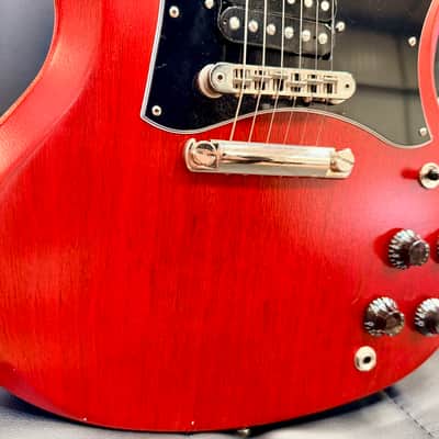 🍒2022🍒 Gibson SG Tribute~ Worn Satin Cherry USA + Deluxe Gig Bag~ Cherished! image 5