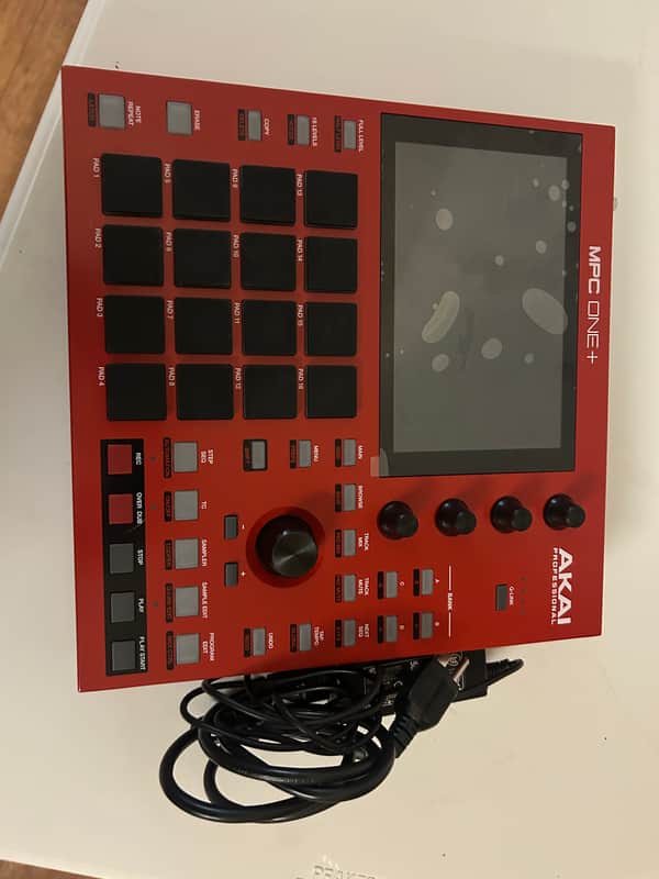 Akai MPC One + Standalone MIDI Sequencer 2023 - Present - great shape Red image 1