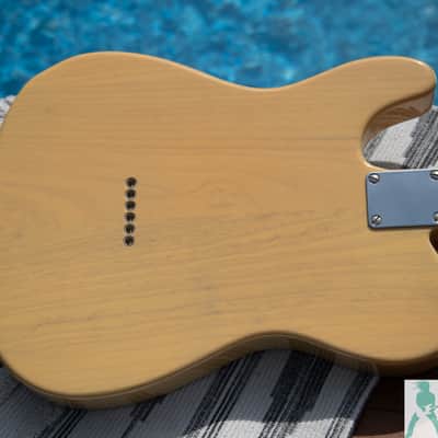 Fender TL52-TX MIJ '52 Telecaster Reissue - Off White Blonde - Premium Ash Body & USA Texas Special PU's - Pro Set Up! image 9