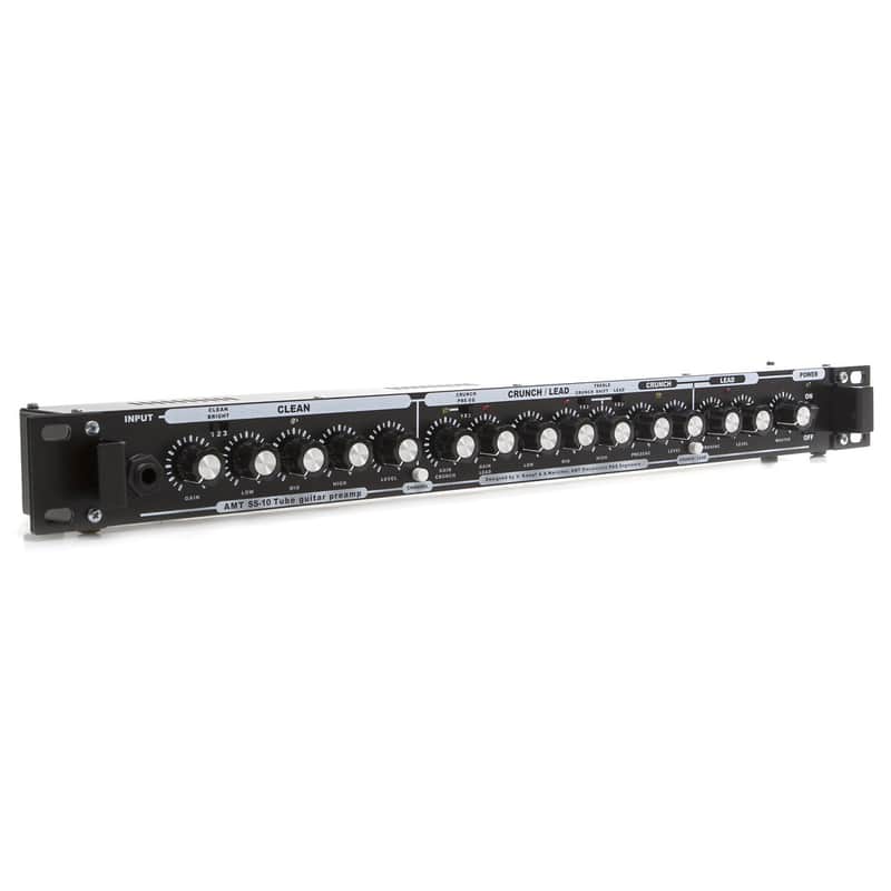 AMT Electronics SS-10 3-Channel Rackmount Tube Guitar Preamp image 1