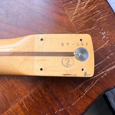 Loaded Vintage 1985 Fender Japan ST562 Stratocaster Electric Guitar Neck Maple Rosewood image 3