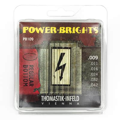 Thomastik-Infeld PB109 Power-Brights 9-42 Electric Guitar Strings image 1