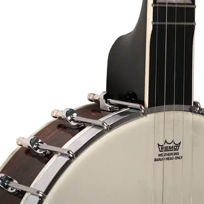 Gold Tone Mastertone™ WL-250/L: Lefty White Ladye Banjo with Case image 4